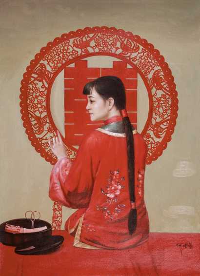 何承艺 新娘